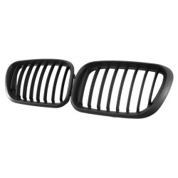 Καρδιές Μάσκας Για Bmw X5 E53 99-03 Μαύρο Ματ 2 Τεμάχια