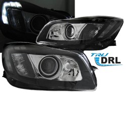 Μπροστινά Φανάρια Set Για Opel Insignia 08-12 TRU DRL Μαύρα H7 Με Μοτέρ Depo Μπροστινά Φανάρια Set Για Opel Insignia 08-12 TRU DRL Μαύρα H7 Με Μοτέρ Depo