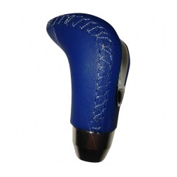 Πόμολο Λεβιέ Ταχυτήτων Universal Μπλε/Νίκελ Οβάλ Με Ραφές Για Κανονική Όπισθεν 37000 Πόμολο Λεβιέ Ταχυτήτων Universal Μπλε/Νίκελ Οβάλ Με Ραφές Για Κανονική Όπισθεν 37000