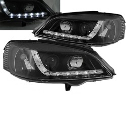 Μπροστινά Φανάρια Set Για Opel Astra G 98-04 DRL Μαύρα H1/H1 JunYan Μπροστινά Φανάρια Set Για Opel Astra G 98-04 DRL Μαύρα H1/H1 JunYan