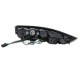 Πισινά Φανάρια Set Για Porsche Carrera 911 997 04-08 Led Κόκκινο/Crystal Depo