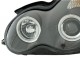 Μπροστινά Φανάρια Set Για Mercedes-Benz C-Class W203 00-07 Projectors Μαύρα H1/H1 Με Ρυθμιστή Αέρος Sonar