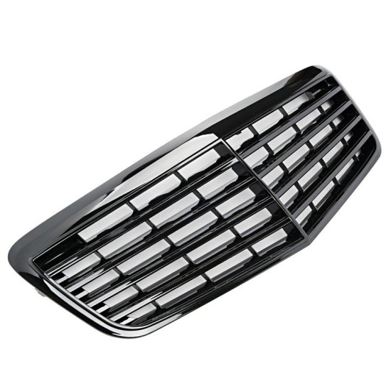 Μάσκα Για Mercedes-Benz E-Class W211 06-09 Amg / Avantgarde Look Γυαλιστερό Μαύρο 1 Τεμάχιο