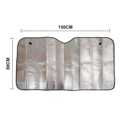 Ηλιοπροστασία Κουρτινάκι Παρμπρίζ Εσωτερικό 150 x 80 cm Ηλιοπροστασία Κουρτινάκι Παρμπρίζ Εσωτερικό 150 x 80 cm
