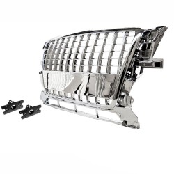 Μάσκα Για Audi Q5 8R 08-12 Χωρίς Σήμα Χρώμιο Με Κάθετες Γρίλιες 1 Τεμάχιο Μάσκα Για Audi Q5 8R 08-12 Χωρίς Σήμα Χρώμιο Με Κάθετες Γρίλιες 1 Τεμάχιο