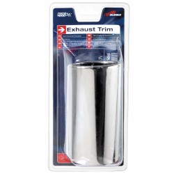 Μπούκα Εξάτμισης Universal 72x80mm Ανοξείδωτη Μαύρη Φ56mm Οβάλ 4008731 1 Τεμάχιο