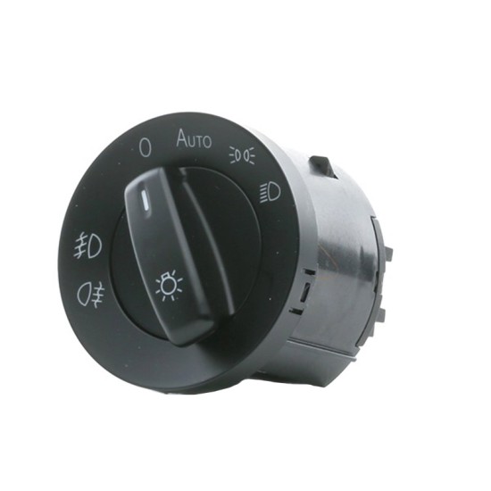Διακόπτης Φώτων Με Προβολείς Auto Για Seat Mii 12+ / Alhabra 10+ / VW New Beetle 16+ / Golf V 04-08, VI 08-13 , Jetta 05-10 , Up 16-19 , Passat 00-05 , Touran 03-15 , Tiguan 11-16 , Transporter 03-19 , Amarok 16+  Μαύρο 10 Pin