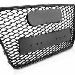 Μάσκα Για Audi Q7 4L 05-15 RSQ7 Look Κυψελωτή Μαύρη 1 Τεμάχιο