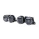 Μπροστινά Φανάρια Set Για Bmw 3 E30 82-94 Projectors Μαύρα Με Σταυρό H1/H1 Depo