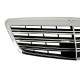 Μάσκα Για Mercedes-Benz S-Class W221 09-13 S63 S65 Amg Look Χρώμιο/Μαύρο 1 Τεμάχιο
