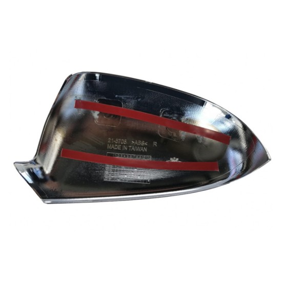 Καπάκια Καθρεφτών Για VW Golf V (5) 03-08 / Jetta 05-10 / Eos 06-08 / Sharan 04-10 / Passat 3BG 04-05 Χρωμίου 2 Τεμάχια