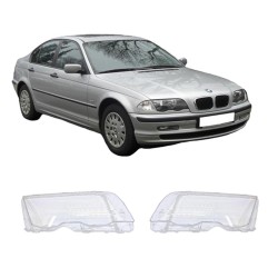 Κρύσταλλα Φαναριών Για Bmw 3 Series E46 98-01 Sedan / Kombi Ζευγάρι 2 Τεμάχια