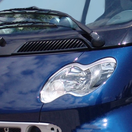 Φρυδάκια Μπροστινών Φαναριών Για Smart Fortwo W450 98-07 2 Τεμάχια