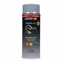 Σπρέι Βαφής Ακριλυκό Γκρι Ασημί Motip Crafts RΑL 7001 400ml Σπρέι Βαφής Ακριλυκό Γκρι Ασημί Motip Crafts RΑL 7001 400ml