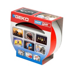 Αυτοκόλλητη Αντανακλαστική Ταινία Geko 19mm x 2.5m Ασημί/Πορτοκαλί 2 Τεμάχια 31500/1 Αυτοκόλλητη Αντανακλαστική Ταινία Geko 19mm x 2.5m Ασημί/Πορτοκαλί 2 Τεμάχια 31500/1