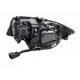 Μπροστινά Φανάρια Set Για Bmw 3 E90 / E91 05-08 U-LED 3D Angel Eyes Μαύρα H7/H1 Sonar