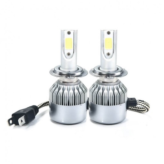 Λάμπες Led H7 S6 12volt & 24volt 2 Τεμάχια