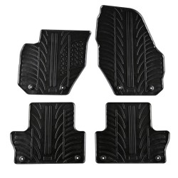 Πατάκια Αυτοκινήτου Gledring 0387 Volvo XC60 2008-2017 Μαύρο 4 Τεμάχια