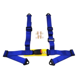 Ζώνη Αγωνιστική 4 Σημείων Μπλε Χρώμα 1 Τεμάχιο Ζώνη Αγωνιστική 4 Σημείων Μπλε Χρώμα 1 Τεμάχιο