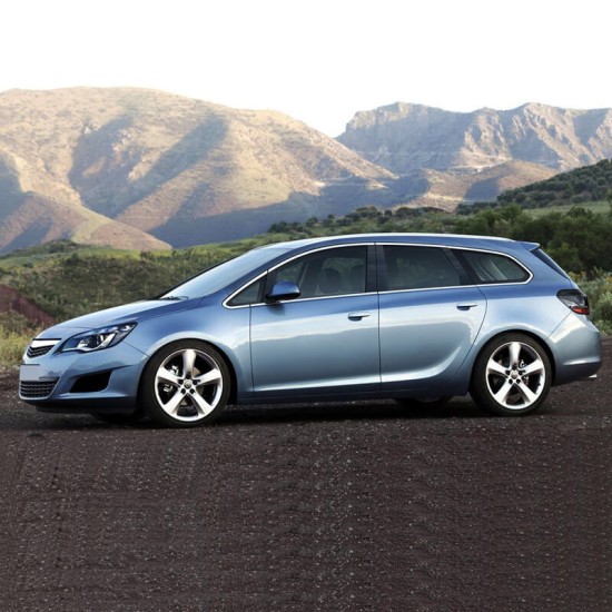 Προστατευτικό Πίσω Προφυλακτήρα Για Opel Astra IV J 13-15 Από Ανοξείδωτο Ατσάλι (Steel)