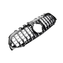 Μάσκα Για Mercedes-Benz A-Class W177 18+ GT Amg Panamericana Look Μαύρο/Χρώμιο 1 Τεμάχιο