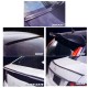 Αεροτομή Πορτ Παγκάζ Universal Lipspoiler Μαύρη 145x3.4cm Από Abs Πλαστικό (Soft)