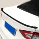 Αεροτομή Πορτ Παγκάζ Universal Lipspoiler Μαύρη 145x3.4cm Από Abs Πλαστικό (Soft)