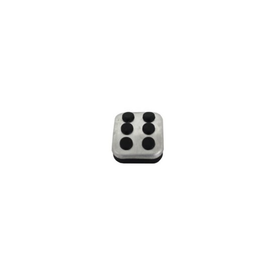 Πεντάλ Αλουμινίου Κουμπωτά Και Footrest Για Mercedes-Benz W204 07-14 / W211 02-09 / GLK 08-15 Αυτόματο Σετ 4 Τεμάχια KPMB01