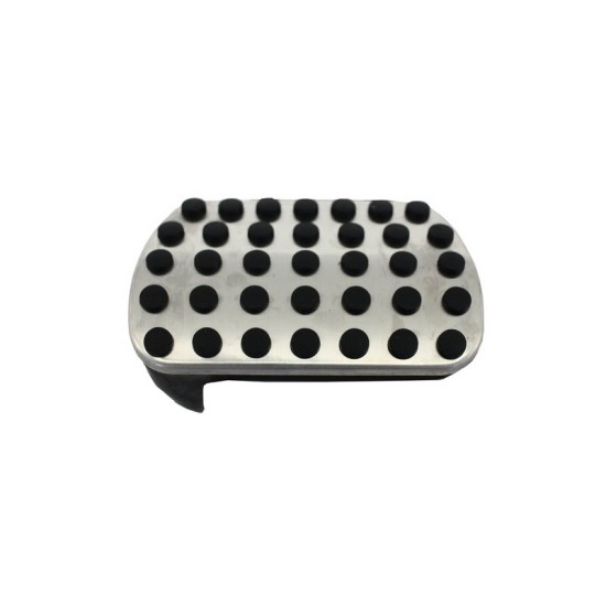 Πεντάλ Αλουμινίου Κουμπωτά Και Footrest Για Mercedes-Benz W204 07-14 / W211 02-09 / GLK 08-15 Αυτόματο Σετ 4 Τεμάχια KPMB01