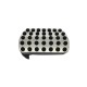 Πεντάλ Αλουμινίου Κουμπωτά Και Footrest Για Mercedes-Benz W204 07-14 / W211 02-09 / GLK 08-15 Αυτόματο Σετ 4 Τεμάχια KPMB01
