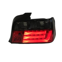 Πισινά Φανάρια Set Για Bmw 3 E36 Sedan 90-99 Led Bar Κόκκινο/Φιμέ Carner