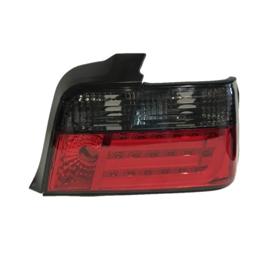 Πισινά Φανάρια Set Για Bmw 3 E36 Sedan 90-99 Led Bar Κόκκινο/Φιμέ Carner