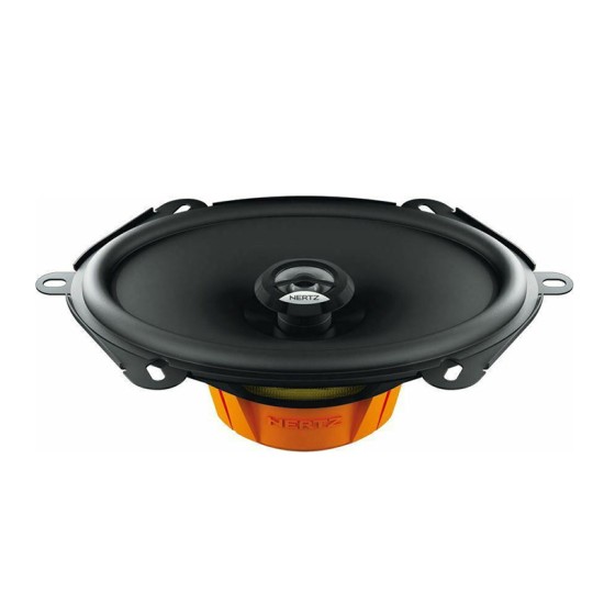 Ηχεία Αυτοκινήτου Hertz DCX 570.3 5x7" 120W RMS 2 Δρόμων Ζευγάρι 2 Τεμάχια