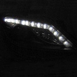 Μπροστινά Φανάρια Set Για Seat Ibiza 6J 08-12 DRL  Μαύρα H9 Με Μοτέρ JunYan Μπροστινά Φανάρια Set Για Seat Ibiza 6J 08-12 DRL  Μαύρα H9 Με Μοτέρ JunYan