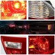 Πισινά Φανάρια Set Για Bmw X5 E53 99-03 Κόκκινο/Crystal Eagle Eyes