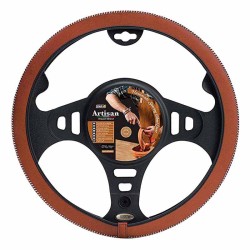 Κάλυμμα Tιμονιού Handmade Δερματίνη Καφέ Medium 37-39cm HMA70WN Κάλυμμα Tιμονιού Handmade Δερματίνη Καφέ Medium 37-39cm HMA70WN
