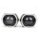 Καπάκι Για Προτζέκτορα 2.5" & 3.0" Bmw M4 Look 4D Με Led Angel Eyes Μαύρο 1 Τεμάχιο