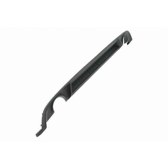 Diffuser Πίσω Προφυλακτήρα Για VW Golf VII (7.5) 17-20 Facelift GTI Με 2 Μονές Εξατμίσεις Δεξια & Αριστερά Από Abs Πλαστικό 1 Τεμάχιο