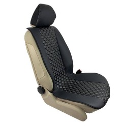 Πλατοκαθίσματα Μπροστινά Δερματίνη Royal Μαύρο 2 Τεμάχια Πλατοκαθίσματα Μπροστινά Δερματίνη Royal Μαύρο 2 Τεμάχια