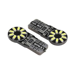 Λάμπες Led T10 12volt 18 Led Canbus Auto GS 2 Τεμάχια Λάμπες Led T10 12volt 18 Led Canbus Auto GS 2 Τεμάχια