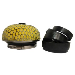 Φιλτροχοάνη Αυτοκινήτου Μανιτάρι Universal Φ100 Με 4 Αντάπτορες Φ60/70/76/90mm Κίτρινη Φιλτροχοάνη Αυτοκινήτου Μανιτάρι Universal Φ100 Με 4 Αντάπτορες Φ60/70/76/90mm Κίτρινη