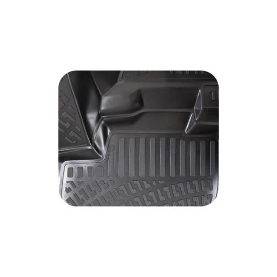 Πατάκια Σκαφάκια 3D Από Λάστιχο TPE Για Ford Edge Second Generation 2015- Rizline 4 Τεμάχια Μαύρα