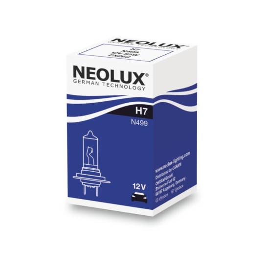 Λάμπα Αλογόνου H7 12V 55w Neolux By Osram N499 1 Τεμάχιο