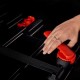 Μπαγκαζιέρα Οροφής Cruz Paddock 450L Μαύρη Γυαλιστερή Με Διπλό Άνοιγμα & Quick Fix Τοποθέτηση