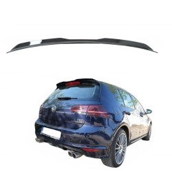 Αεροτομή Οροφής Πρόσθετο Για Vw Golf VII 7 & 7,5 12-20 Για Standard Έκδοση Piano Black Από Abs Πλαστικό
