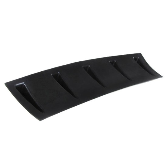 Diffuser Πίσω Προφυλακτήρα Universal Με 5 Πτερύγια Μαύρο Από Abs Πλαστικό 1 Τεμάχιο
