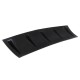 Diffuser Πίσω Προφυλακτήρα Universal Με 5 Πτερύγια Μαύρο Από Abs Πλαστικό 1 Τεμάχιο
