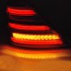 Πισινά Φανάρια Set Για Mercedes-Benz S-Class W221 05-09 Led W222 Look Dynamic Κόκκινο/Φιμέ Eagle Eyes