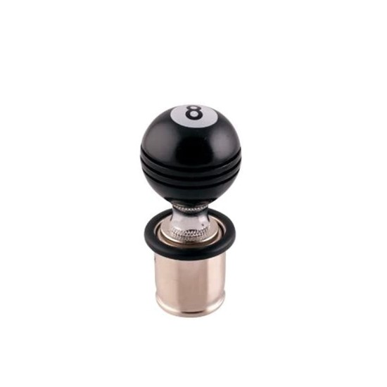 Αναπτήρας Αυτοκινήτου 12 Volt Race Sport  "8 Ball" Μαύρος LGT7000
