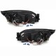 Μπροστινά Φανάρια Set Για Ford Mondeo 00-07 Angel Eyes & Led Χρωμίου H1/H1 With Motor JunYan